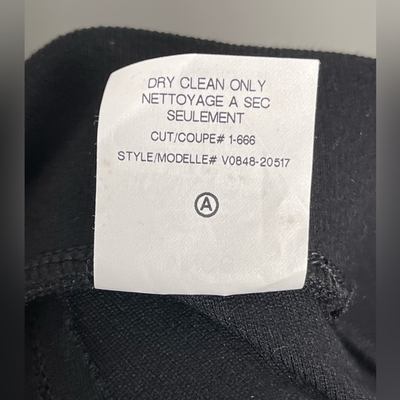 Vince Black Leggings Pants Stirrup Ribbed Knit Pull On Stretch Size Large - Picture 10 of 11